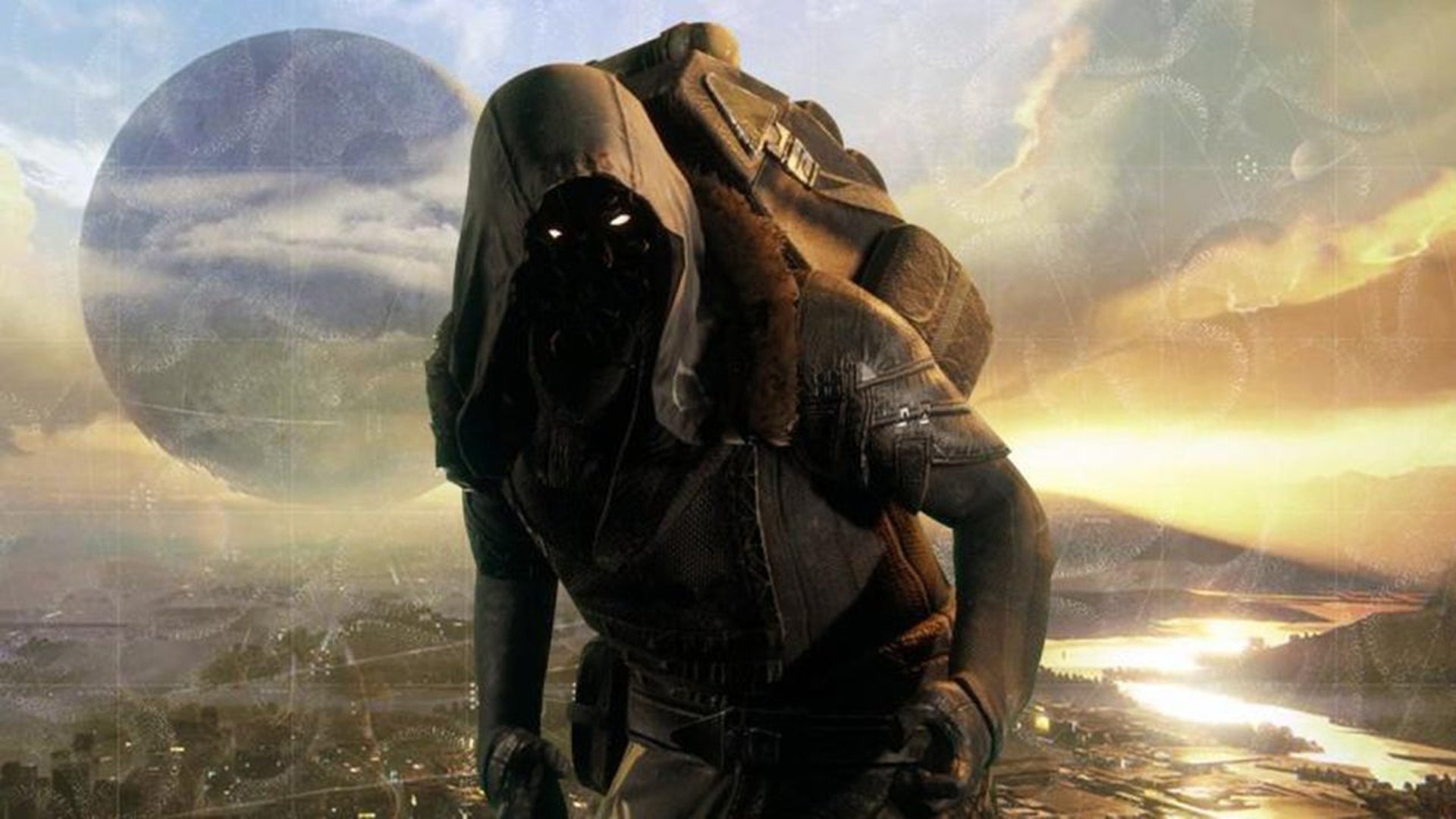 Mysterious figure Xûr, the Agent of the Nine in Destiny 2