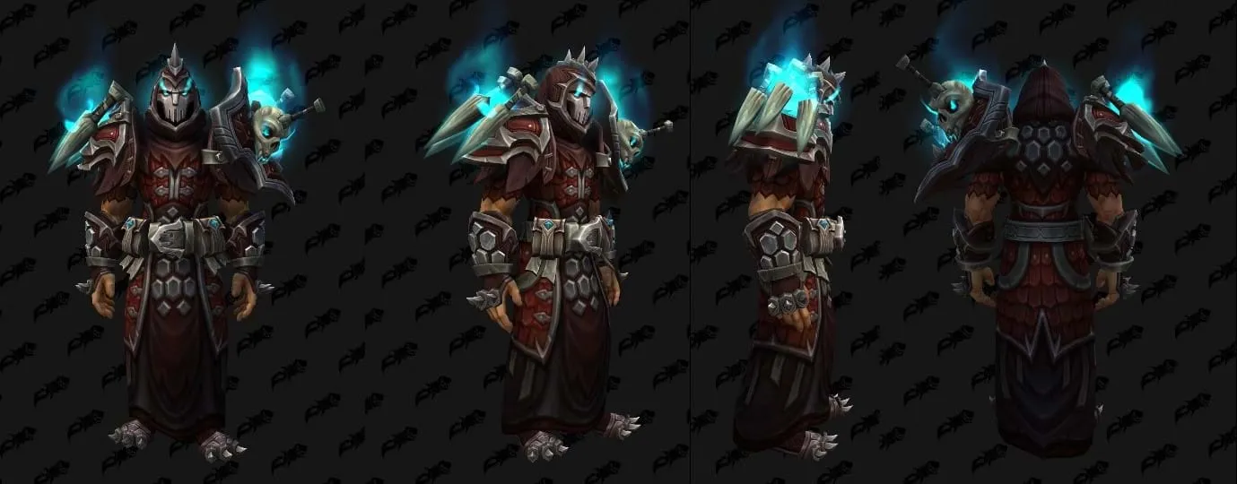 WoW Shadowlands Raid Mail Set