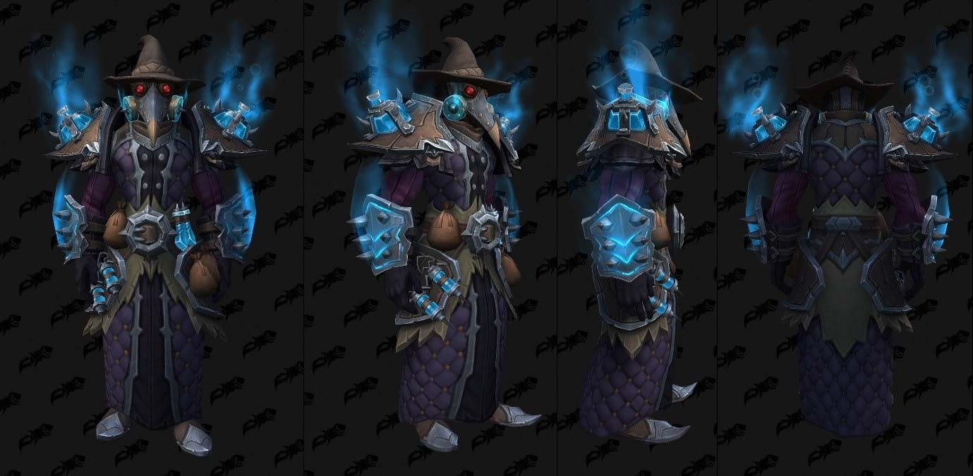 WoW Shadowlands Raid Cloth Set